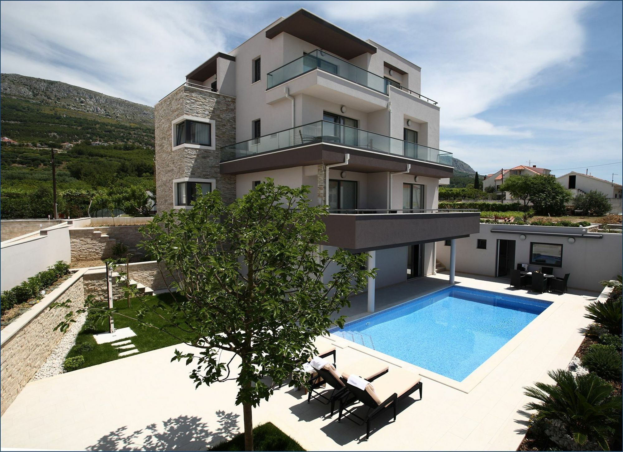 Villa Lucas Podstrana Esterno foto